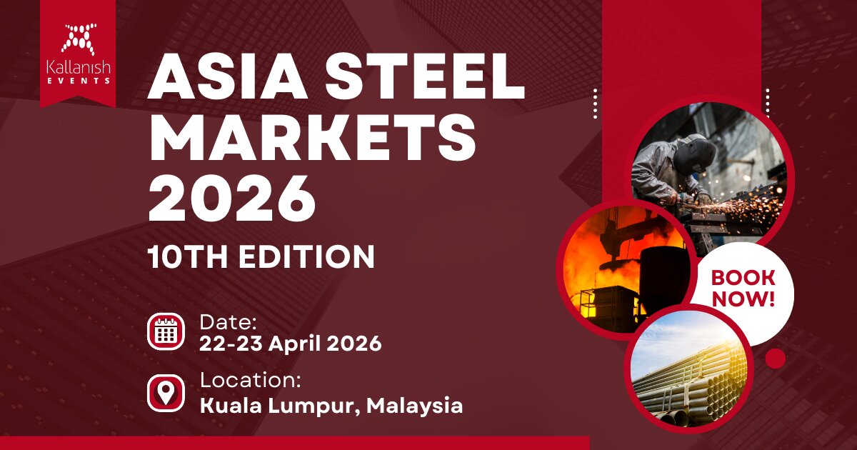 کنفرانس &laquo;بازارهای فولاد آسیا ۲۰۲۶&raquo; روزهای ۲۲ و ۲۳ آوریل در کوالالامپور با هدف بررسی چالش&zwnj;ها و فرصت&zwnj;های نوظهور در صنعت متالورژی برگزار می&zwnj;شود؛ رویدادی که در آن کارشناسان بر سرنوشت بازار فولاد پس از چندین سال بحران، نقش کلید چین و هند و تأثیر عوامل ژئوپلیتیک بر تجارت این ماده استراتژیک به بحث و تبادل نظر خواهند پرداخت.