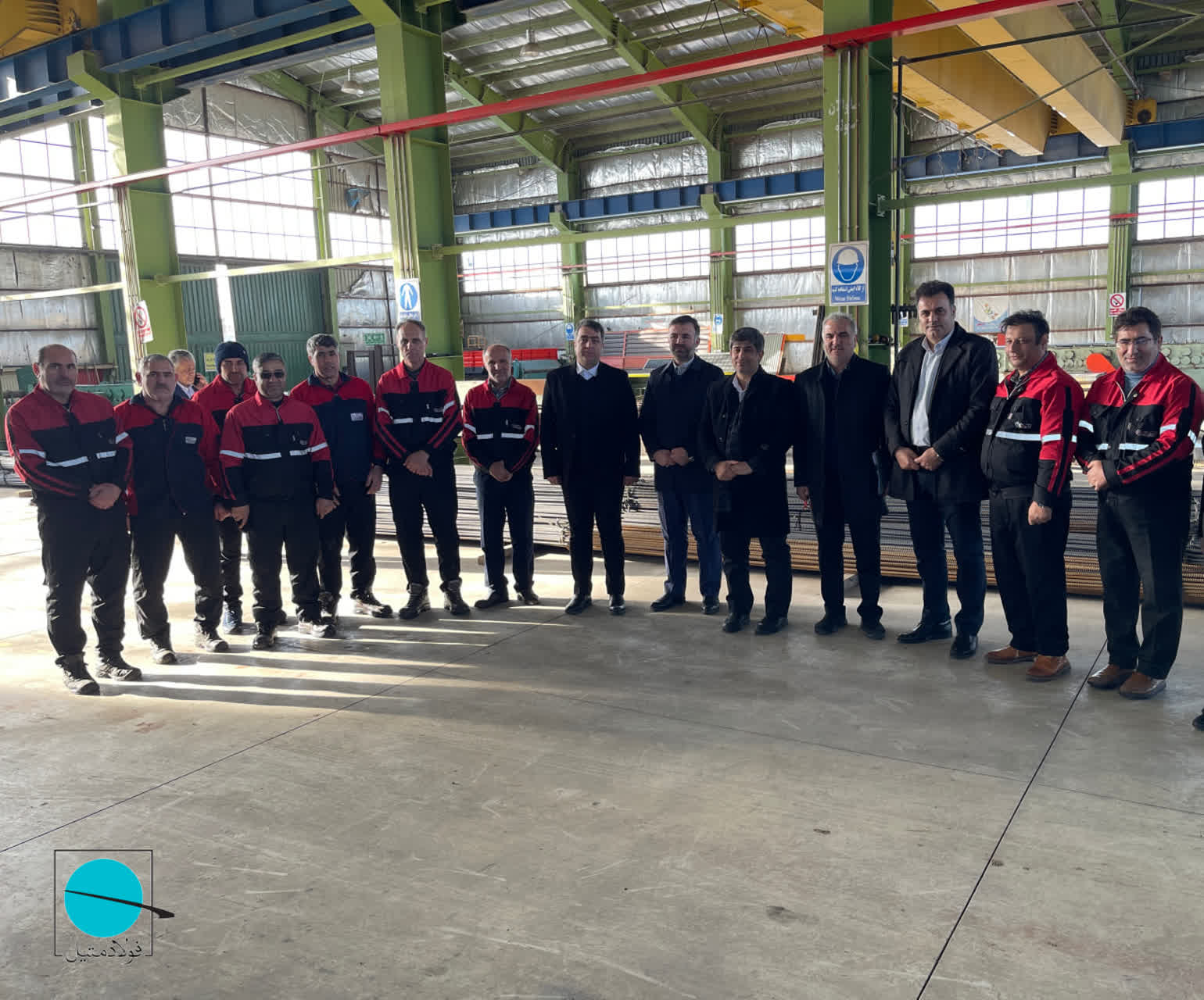 بازدید مدیرعامل گروه فولاد مبارکه از مرکز خدماتی این گروه در اردبیل